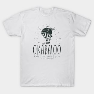 OKABALOO BLACK LOGO T-Shirt